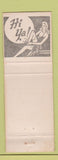 Matchbook Cover - California Gardeners Convention Long Beach CA 1958 girlie WEAR