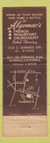 Matchbook Cover - Al Ge Mac's Glendale CA WEAR