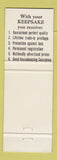 Matchbook Cover - Keepsake Diamond Rings Jien's Jewelry Rugby ND