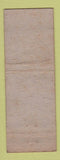 Matchbook Cover - Omer's Sandwich Shop Rossville GA BBQ WEAR