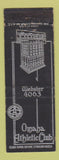 Matchbook Cover - Omaha Athletic Club NE WEAR