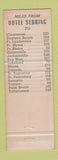 Matchbook Cover - Hotel Sebring FL WEAR