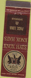 Matchbook Cover - Knox Hats Pack Luna Sherman