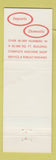Matchbook Cover - Universal Auto Parts Bellflower Whittier CA