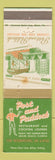 Matchbook Cover - Post and Paddock Restaurant Miami Beach FL WORN