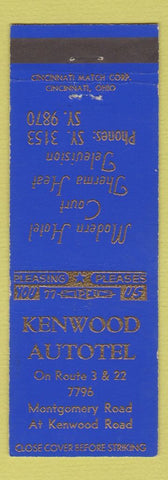 Matchbook Cover - Kenwood Autotel