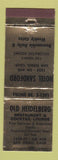 Matchbook Cover - Hotel Sandford San Diego CA Old Heidelberg