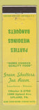 Matchbook Cover - Green Shutters Tea Room Upland PA WEAR