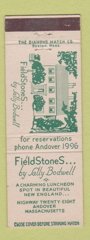 Matchbook Cover - Fieldstones by Sally Bodwell Andover MA