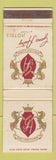 Matchbook Cover - Gene Autry Htoels Sombrero Room WEAR