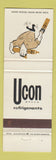 Matchbook Cover - Ucon Refrigerants Ansul