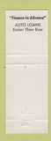 Matchbook Cover - First State Bank Idaho Springs Colorado WEAR