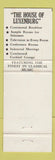 Matchbook Cover - Luxenburg Motel Cleveland OH WORN