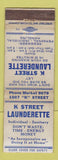 Matchbook Cover - K Street Laundry WORN