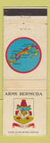 Matchbook Cover - Arms Bermuda WEAR