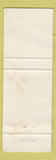 Matchbook Cover - James B Miller Commissioner Election WORN