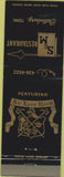 Matchbook Cover - S and M Restaurant Gatlinburg TN