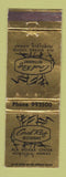 Matchbook Cover - Coral Reef Restaurant Honolulu Hawaii
