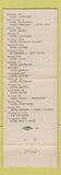 Matchbook Cover - Hotel Antlers Indianapolis IN WEAR