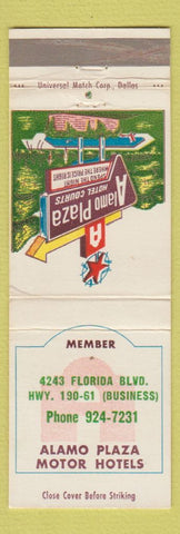 Matchbook Cover - Alamo Plza Motor Courts Dallas?