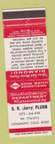 Matchbook Cover - Diamond Studio Design Department Longmont Colorado