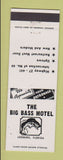 Matchbook Cover - Big Bass Motel Leesburg FL