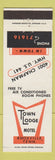 Matchbook Cover - Town Lodge Motel Knoxville TN