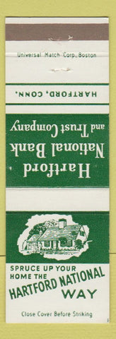 Matchbook Cover - Hartford National Bank and Trust CT