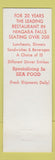 Matchbook Cover - Ye Olde Tavern Niagara Falls NY