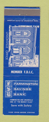 Matchbook Cover - Farmington Savings Bank MA