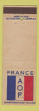 Matchbook Cover - France AOF DD Bean