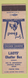 Matchbook Cover - Lacys' Chatter Box Council Bluffs IA