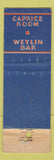 Matchbook Cover - Weylin New York City WEAR