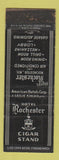 Matchbook Cover - Hotel Rochester NY WORN
