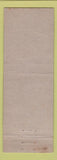 Matchbook Cover - Poinsett Hotel Greenville SC