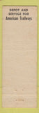 Matchbook Cover - Dimond's Restaurant Cambridge City IN