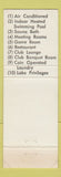 Matchbook Cover - American Motor Lodge Sturbridge MA