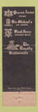 Matchbook Cover - St Michael's Restaurant Los Angeles CA WEAR