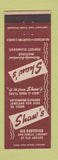 Matchbook Cover - Shaw's Jewelery Watches Cleveland OH