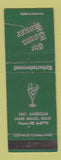 Matchbook Cover - The Town House Long Beach CA WORN