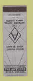 Matchbook Cover - The Antlers Hotel Baker OR