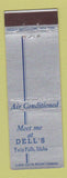 Matchbook Cover - Dell's Twin Falls ID Federal