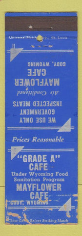Matchbook Cover - Mayflower Cafe Cody WY WEAR