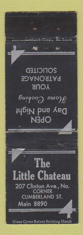 Matchbook Cover - The Little Chateau WEAR