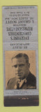 Matchbook Cover - I Grant Scott Senator Election Republican NJ New Jersey WEAR