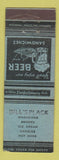 Matchbook Cover - Bill's Place Magazines