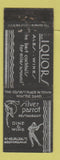 Matchbook Cover - Silver Parrot Restaurant Medford MA WEAR