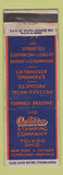 Matchbook Cover - Acklin Stamping Company Toledo OH