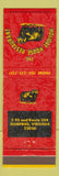 Matchbook Cover - Holiday House Restaurant Dumfries VA