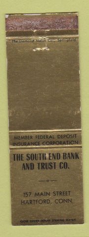 Matchbook Cover - South End Bank and Trust Hartford CT WEAR